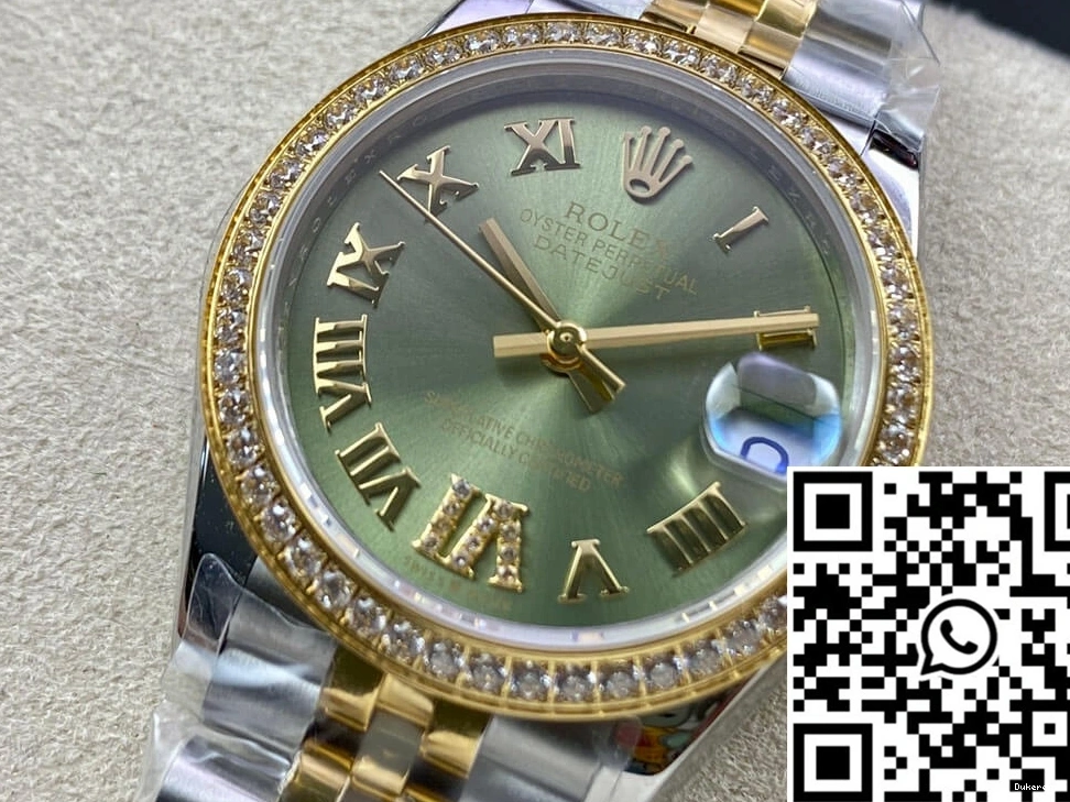 Gold EW Rolex 31MM Datejust M278383RBR-0016 Yellow Factory 0322